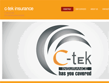 Tablet Screenshot of ctekinsurance.com